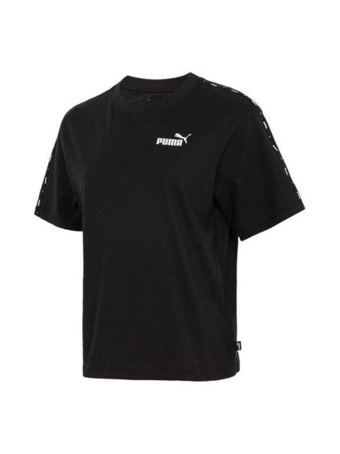 (WMNS) PUMA Running Sportswear T-Shirt 'Black' 685585-01