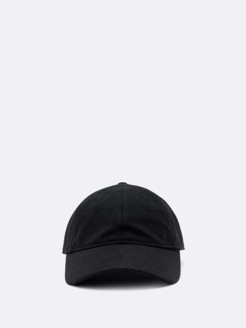 ALLSAINTS WOOL-BLEND MELTON BASEBALL CAP