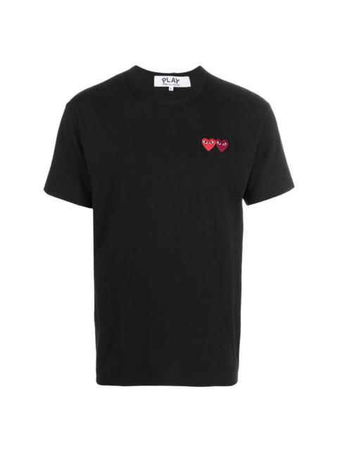 heart-motif cotton T-Shirt