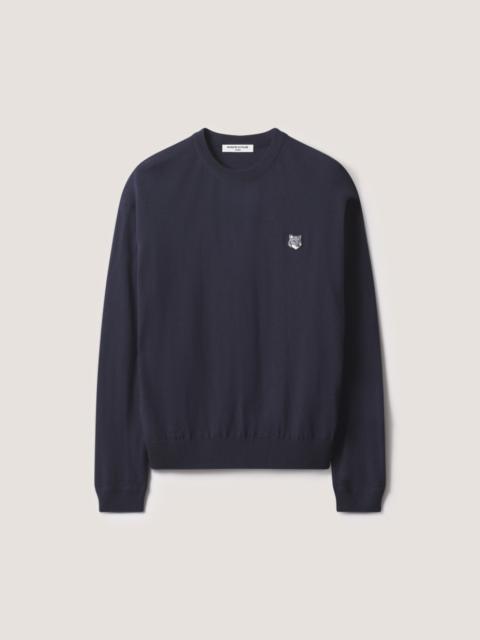 Maison Kitsuné FOX HEAD MERINO COMFORT JUMPER