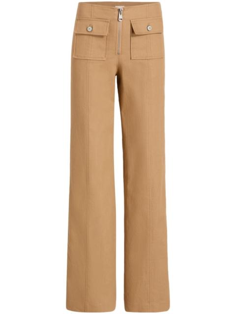 Cinq à Sept Azure wide-leg trousers