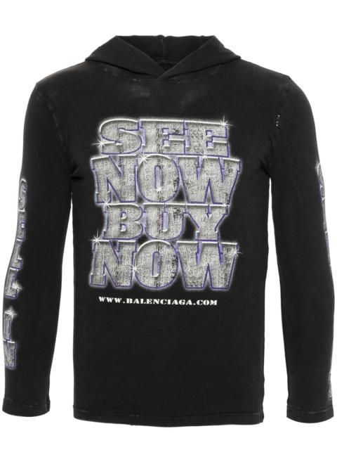 SNBN Hooded Long-sleeve T-shirt