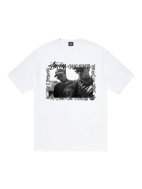 Stussy Gang Starr Take It Personal Tee 'White'