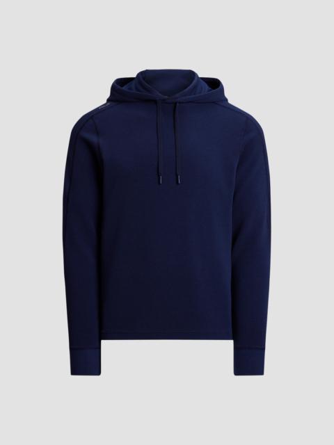 Polo Ralph Lauren Men's RLX Waffle-Knit Hoodie - Refined Navy