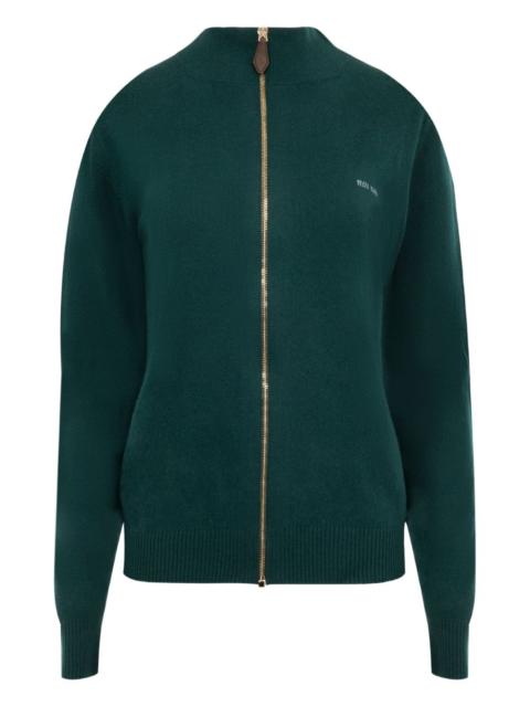 Miu Miu cashmere zip-up cardigan