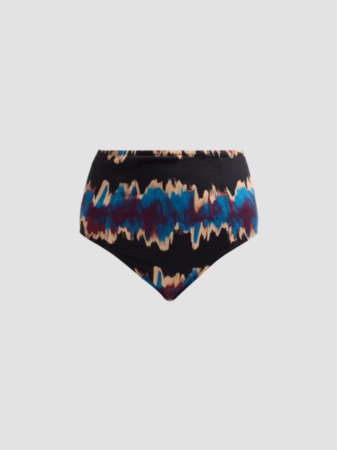 ULLA JOHNSON Women's Zahara High-Waisted Bikini Bottom - Alloy