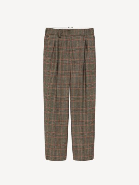 KENZO Checked tailored trousers