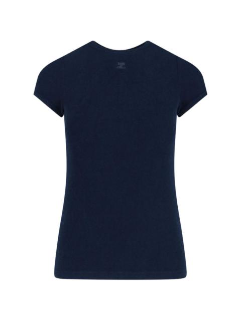 courrèges logo T-shirt