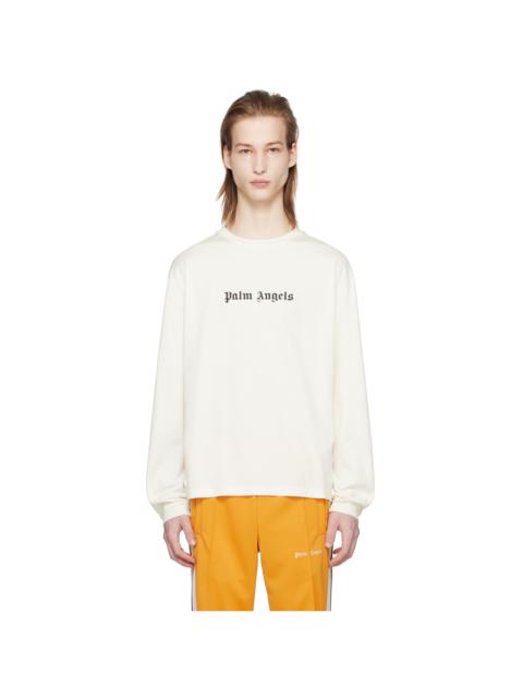 Palm Angels Palm Angels Logo Long Sleeve T-Shirt