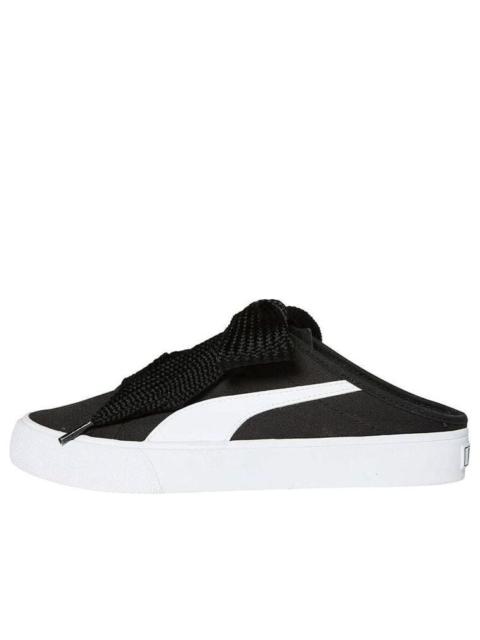 PUMA (WMNS) PUMA Bari Mule Ribbon 'Black White' 382331-01