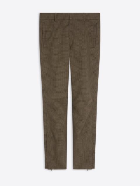 Dries Van Noten GINGHAM BIKER PANTS