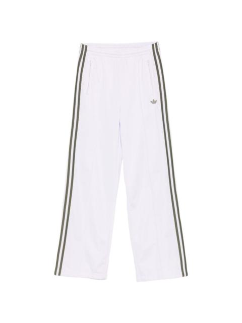 adidas logo-embroidered side-stripe track pants