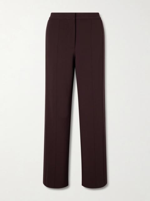 Another Tomorrow Stretch-jersey Straight-leg Track Pants