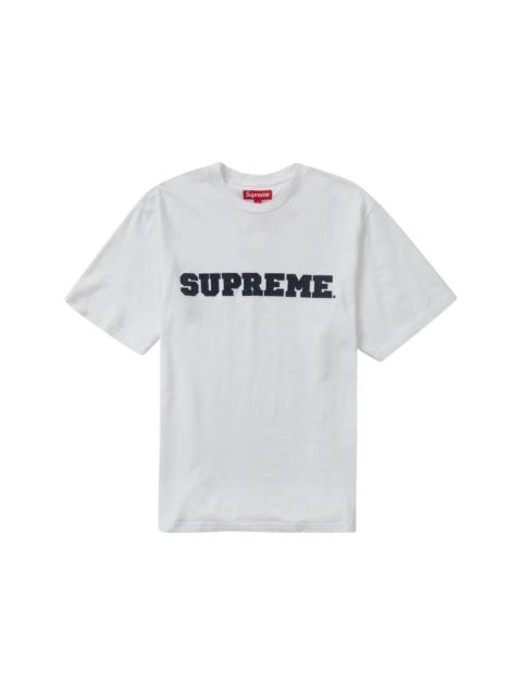 Supreme Supreme Collegiate S/S Top White
