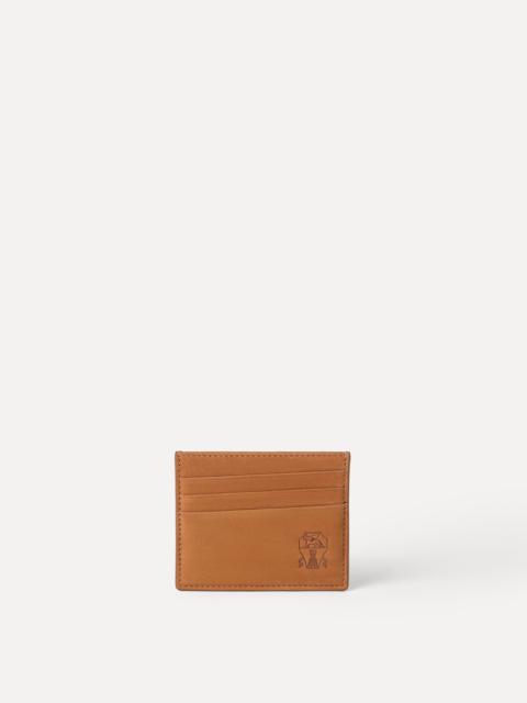 Brunello Cucinelli Nubuck card holder