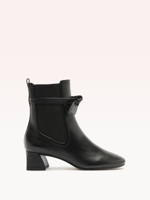 ALEXANDRE BIRMAN CLARITA ALMOND BOOTIE 45 BLACK