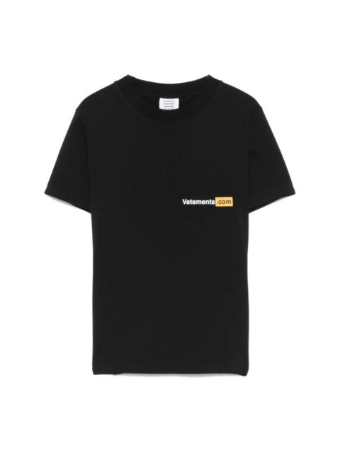 VETEMENTS Xxx Logo T-shirt