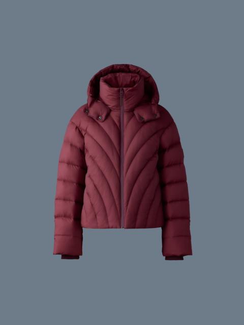 MACKAGE HOPE Softwash rounded quilt down jacket