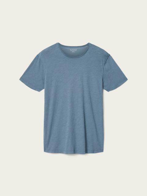 ALLSAINTS FIGURE CREW NECK RAW EDGE T-SHIRT