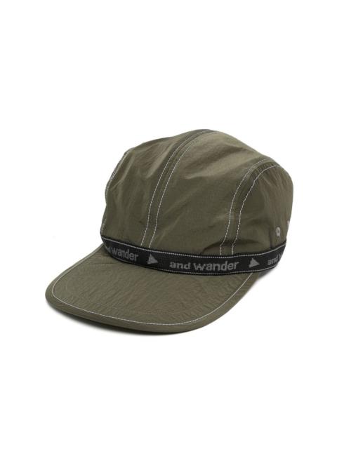 and Wander jacquard-tape cap