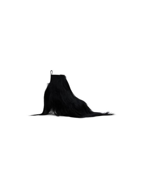 Rick Owens Black Porterville Minimal Grill Beatle 65 Chelsea Boots