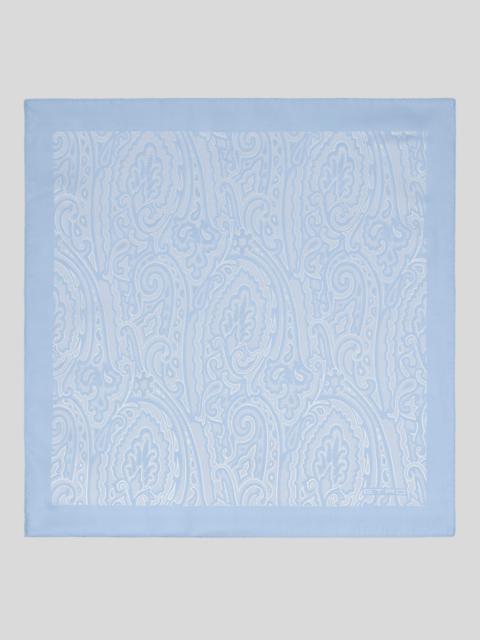 Etro JACQUARD SILK POCKET SQUARE