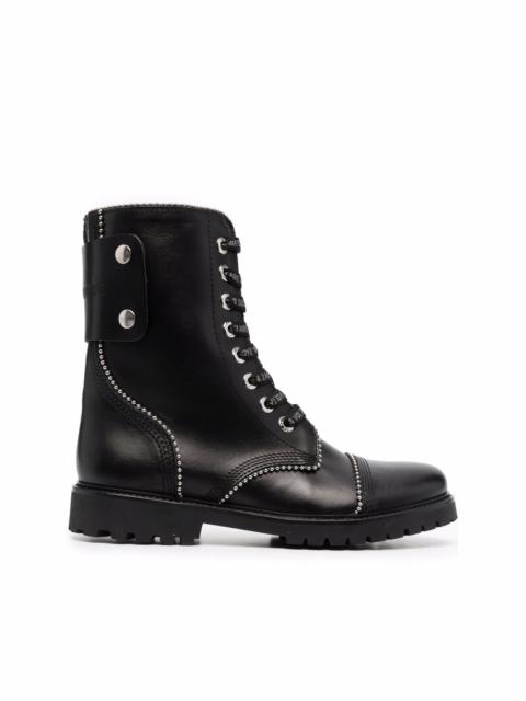 Zadig & Voltaire Joe lace-up ankle boots