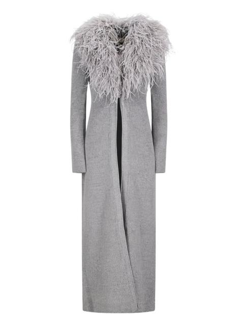 Blumarine wool cardi-coat