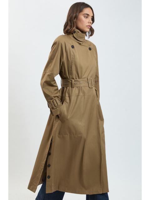 KAREN MILLEN Funnel Neck Trench Coat