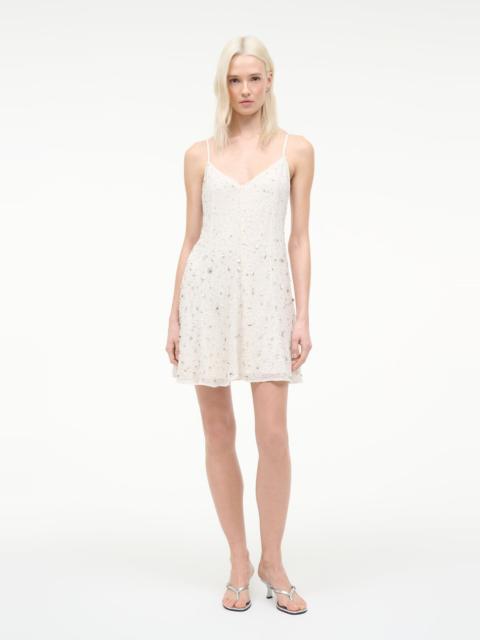STAUD STAUD EMILY DRESS IVORY