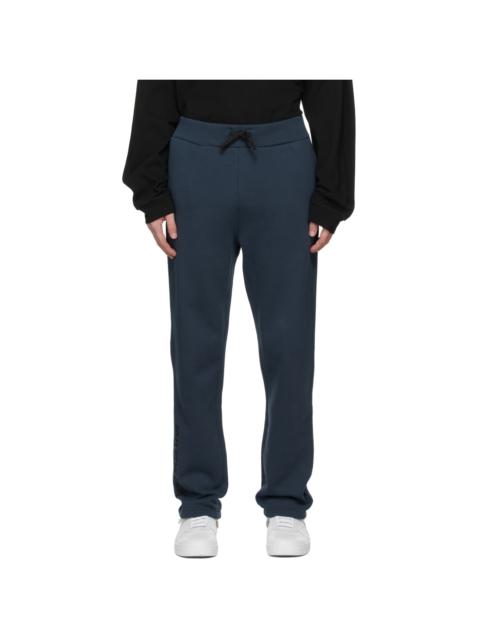 1017 ALYX 9SM Navy Mirrored Logo Lounge Pants