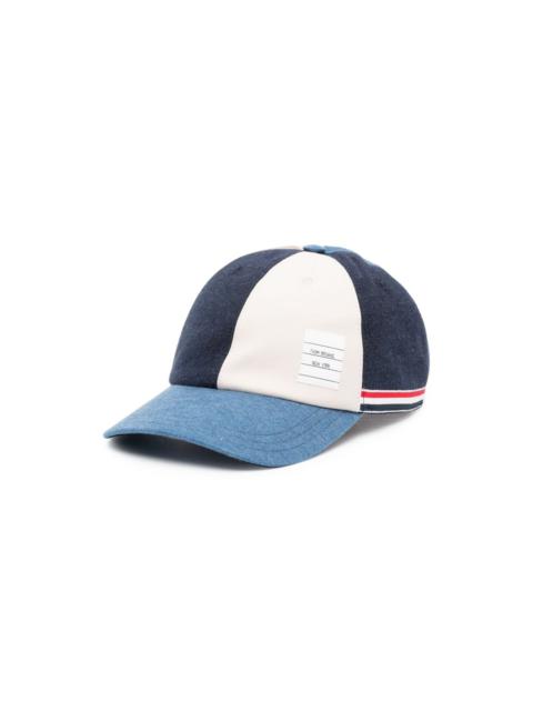 Thom Browne colour-block baseball cap