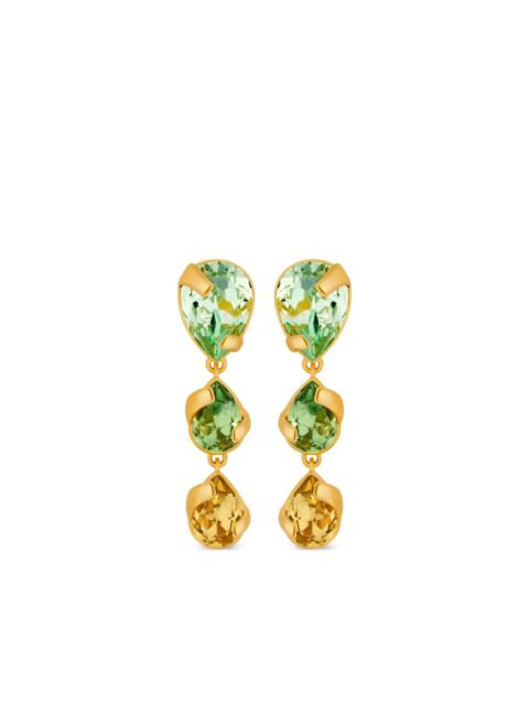 Oscar de la Renta drop earrings