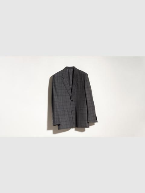 GUCCI Checked fine wool jacket