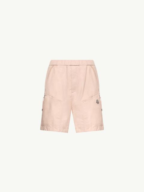 Moncler Cotton Poplin Bermuda Shorts
