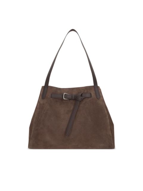 suede shoulder bag