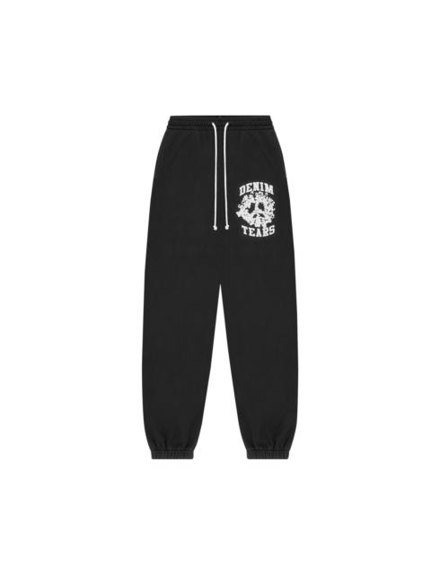 Denim Tears University Sweatpants 'Black'