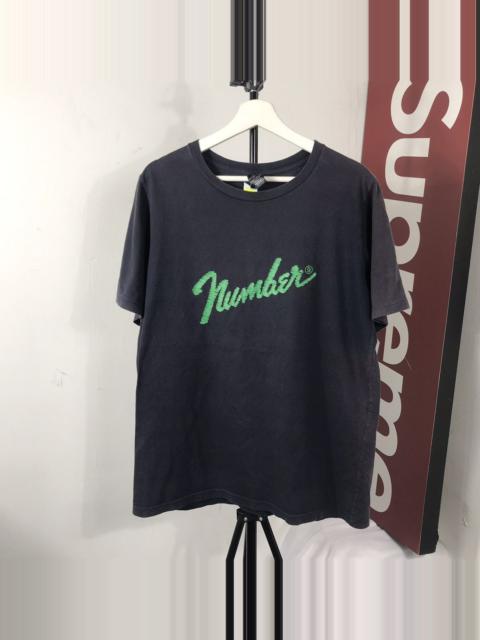 トップス Rare Number (N)ine Spell Out Leopard Tee Leopard Out Tee Number Spell (N)ine トップス Rare