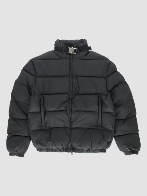1017 ALYX 9SM NYLON PUFFER WITH SILVER SIGNATURE BUCKLE