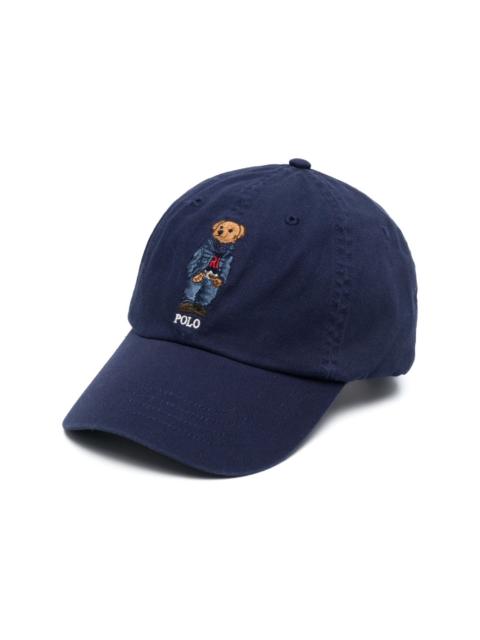 Polo Ralph Lauren Polo Bear-embroidered cotton cap