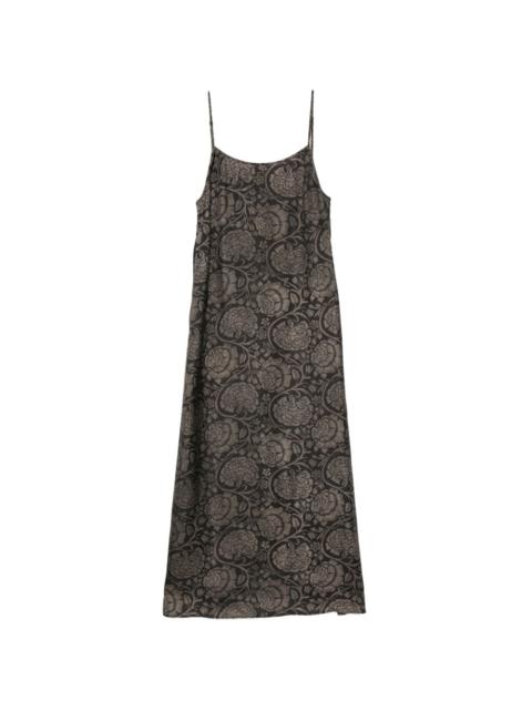 UMA WANG Anaya floral-print midi dress