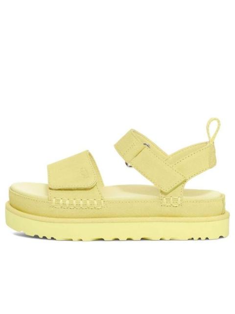 UGG (WMNS) UGG Goldenstar Platform Sandal 'Lemon Yellow' 1117954-LELI