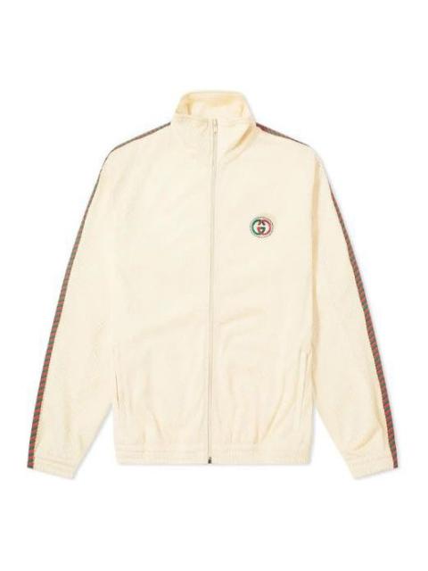 GUCCI Gucci Chest Logo Zip Jacket 'White' 599359-XJB1N-9192