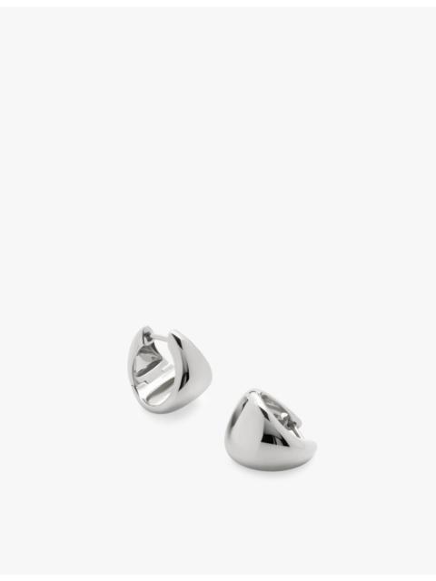 MONICA VINADER Tapered Small sterling silver hoop earrings