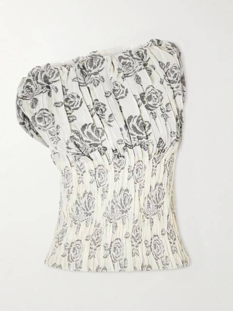 KALLMEYER Romi Floral-brocade Top