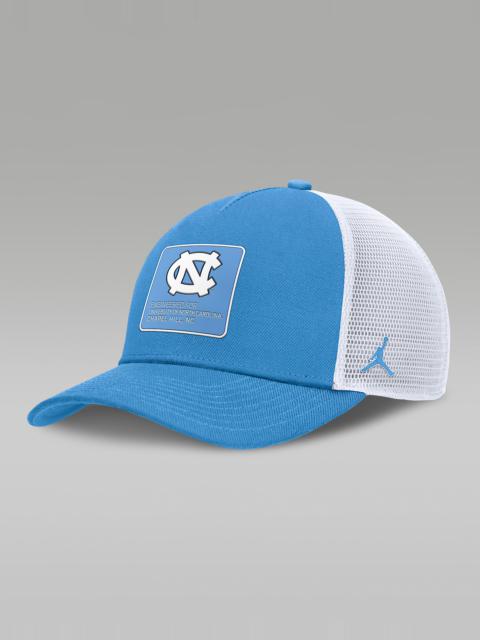 Jordan North Carolina On-Field Rise Engineered Men's Jordan Brand College Trucker Adjustable Hat