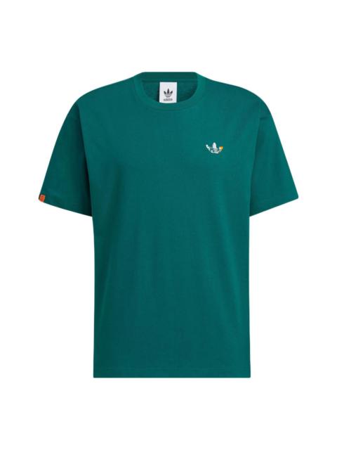 adidas Kentaro Okawara Short Sleeve T-Shirt 'Green' HR6456