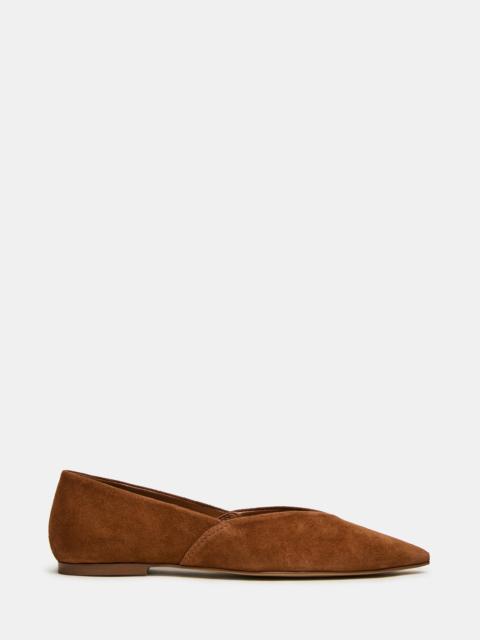 STEVE MADDEN TOVI CHESTNUT SUEDE