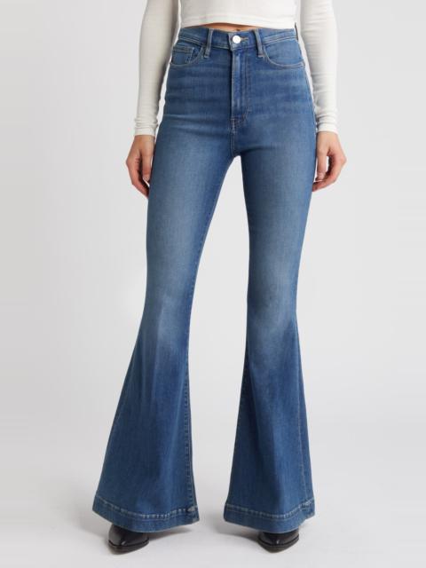 FRAME FRAME Le Super Flare High Waist Jeans in Donna at Nordstrom