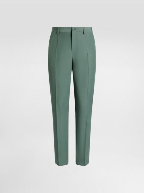 Dolce & Gabbana Wool poplin trousers